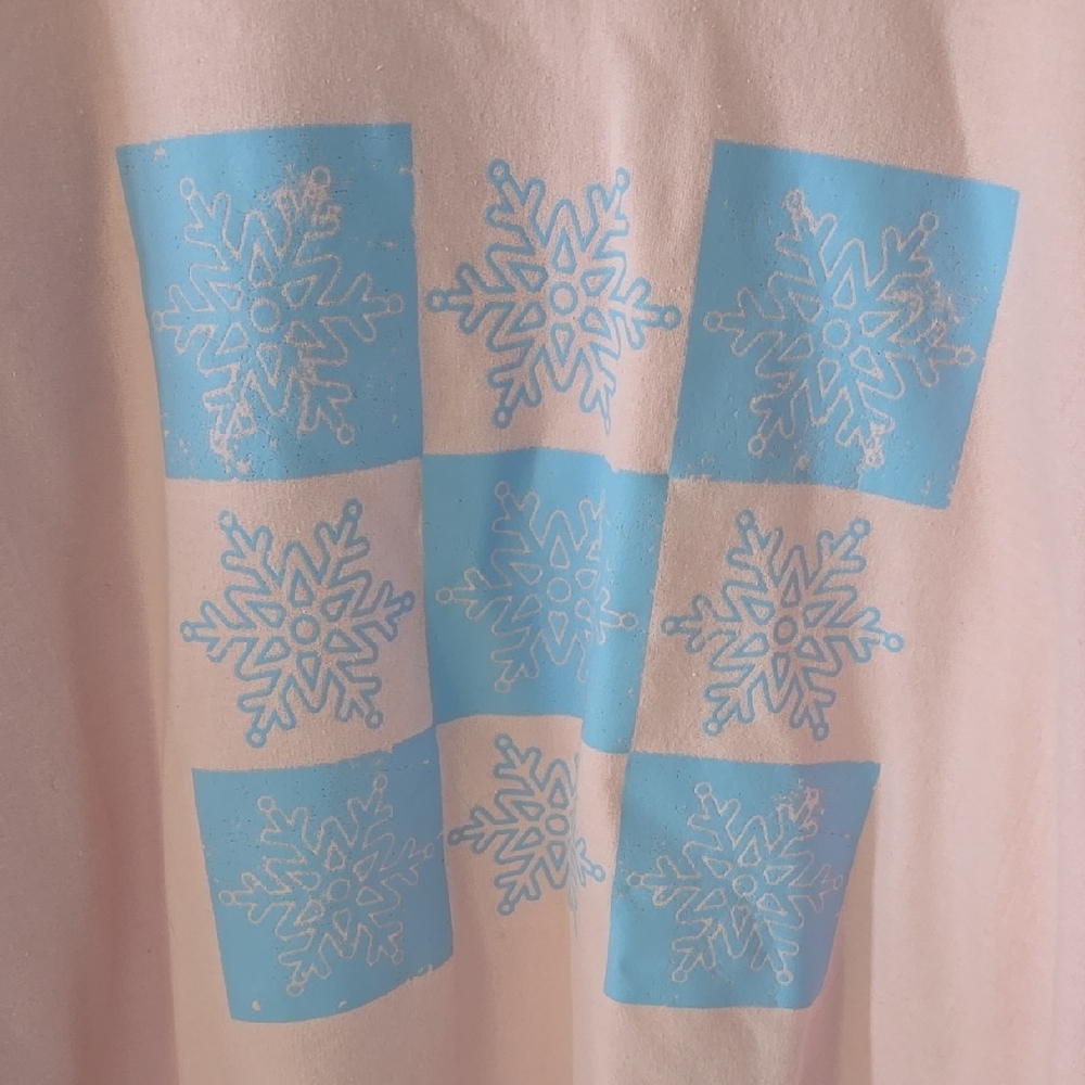 Pink Snowflake Sweater - Picture 2 of 3